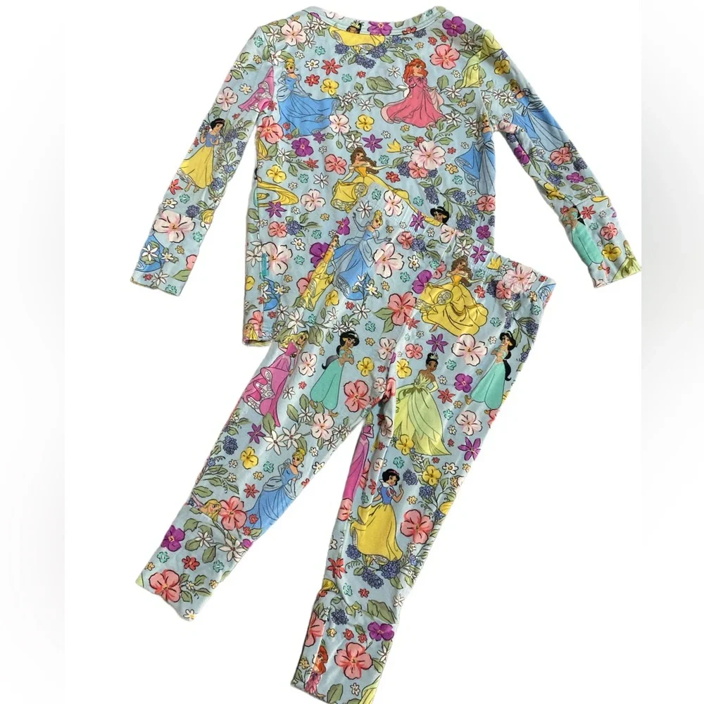 Posh Peanut Disney Princesses 2-piece 6-12M Pajamas‎